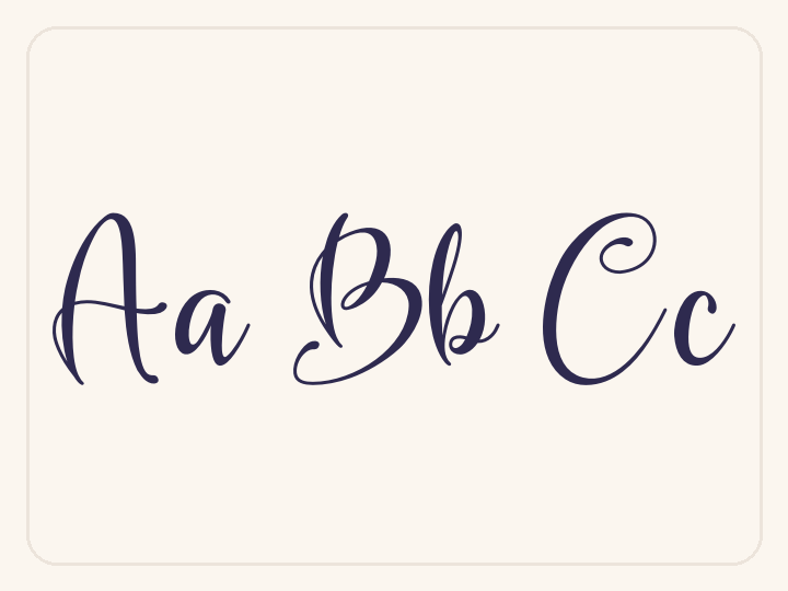 Anabelle Script free font preview