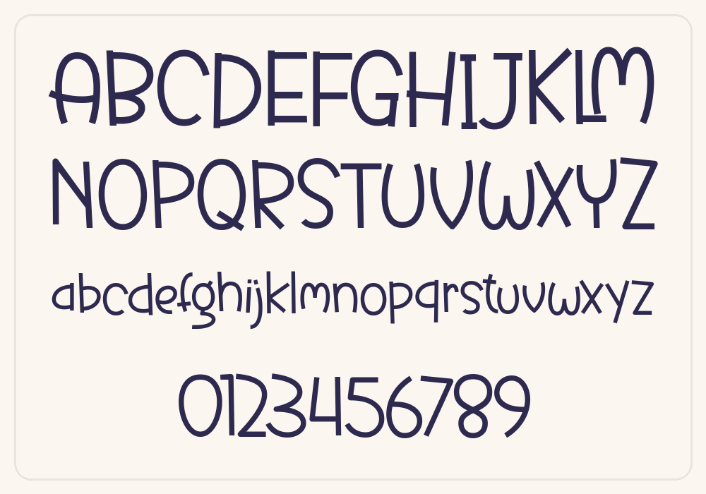 Beforethe Rainbow alphabet A to Z
