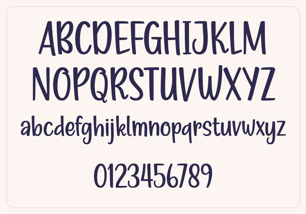 Carmille alphabet A to Z