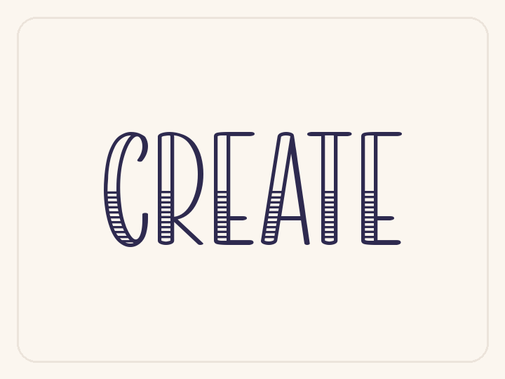 Daily Book Stripe free font preview