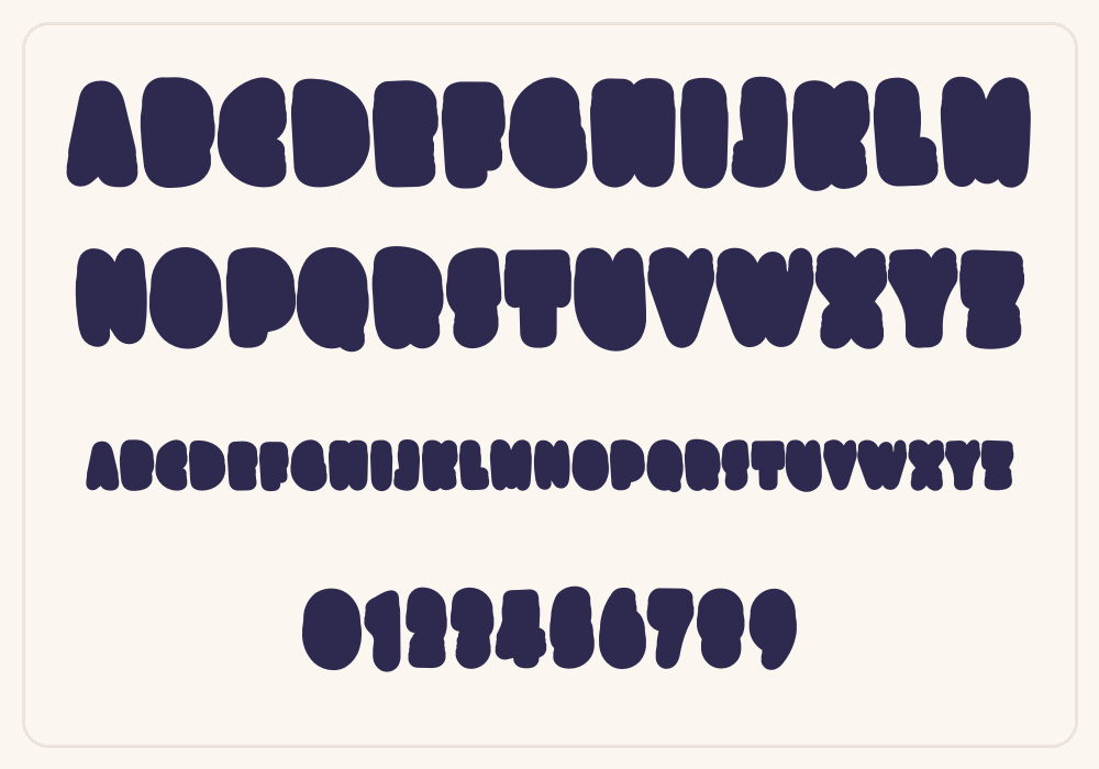 Gnome Destiny alphabet A to Z