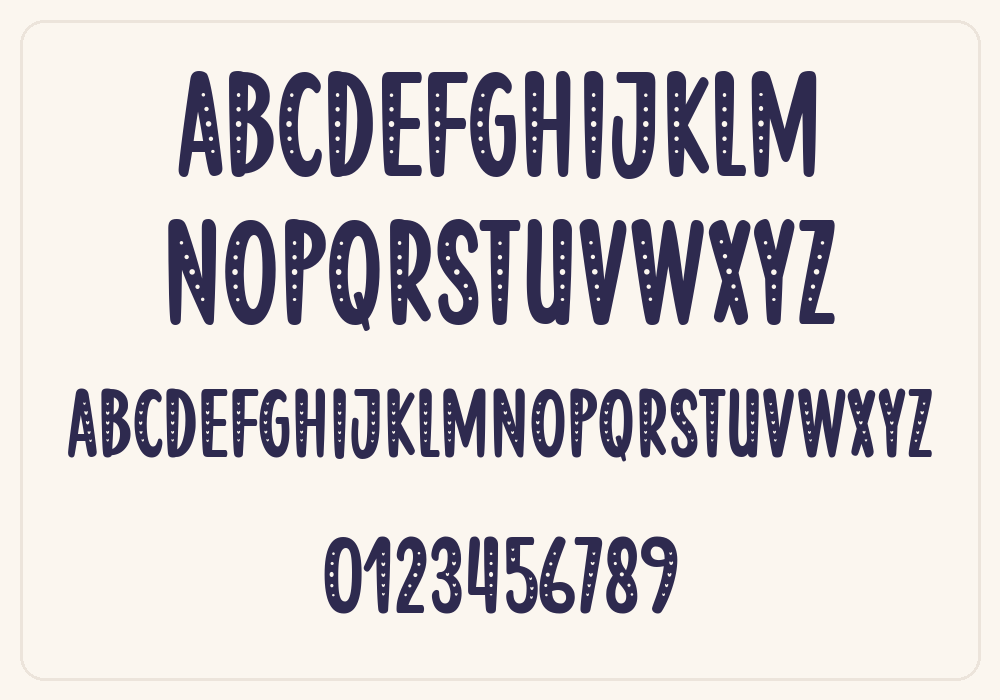 Miya Love alphabet A to Z