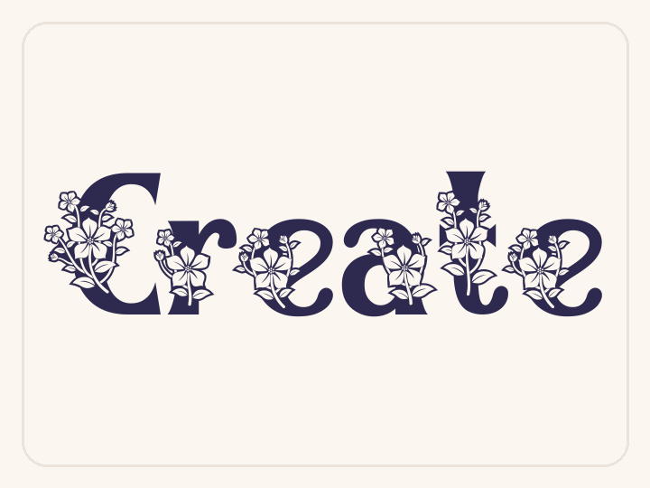 Mona Flower free font preview