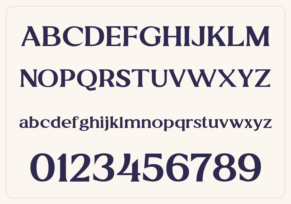 Mustard Bold alphabet A to Z