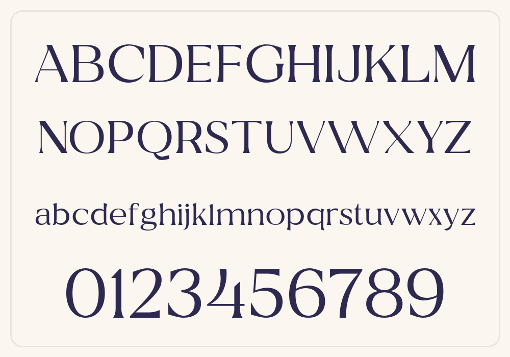 Mustard Medium alphabet A to Z