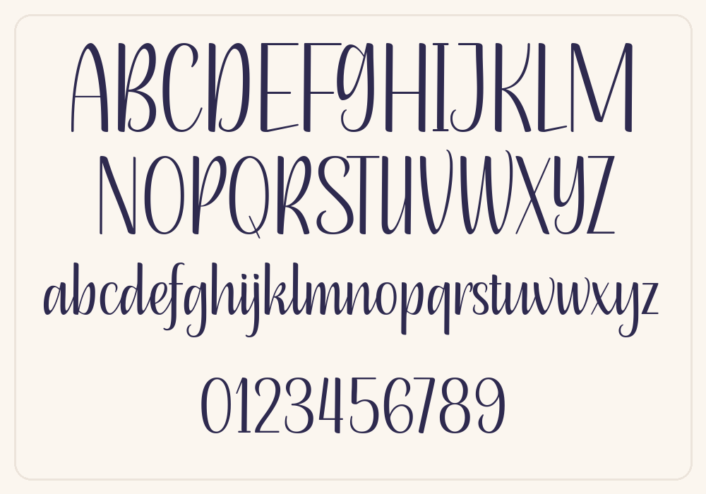 Tasteful Sandwich alphabet A to Z